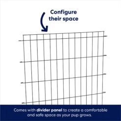 Frisco Heavy Duty Fold & Carry Double Door Collapsible Wire Dog Crate -Dog Supplies Sale 109789 PT4. AC SS1800 V1667228667