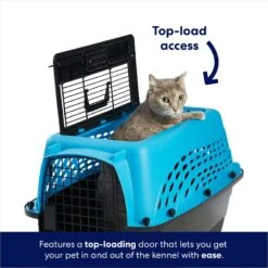 Frisco Two Door Top Load Plastic Dog & Cat Kennel -Dog Supplies Sale 122125 PT3. AC SS1800 V1667229145