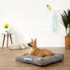 Frisco Tufted Square Pillow Cat & Dog Bed W/ Removable Cover -Dog Supplies Sale 129499 MAIN. AC SS1800 V1569271068