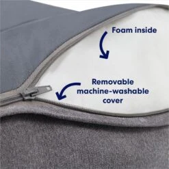 Frisco Plush Orthopedic Bolster Dog Bed W/Removable Cover -Dog Supplies Sale 129511 PT2. AC SS1800 V1700243664