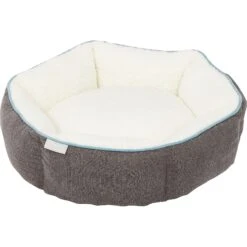 Frisco Sherpa Hexagon Bolster Cat & Dog Bed -Dog Supplies Sale 144813 PT2. AC SS1800 V1566404009