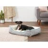 Frisco Sherpa Rectangular Bolster Cat & Dog Bed -Dog Supplies Sale 144851 MAIN. AC SS1800 V1568843576