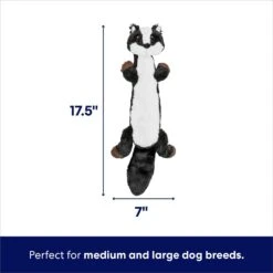 Frisco Skunk Skinny Plush Squeaky Dog Toy -Dog Supplies Sale 147047 PT1. AC SS1800 V1695659156