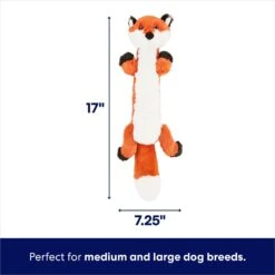 Frisco Fox Skinny Plush Squeaky Dog Toy -Dog Supplies Sale 147049 PT1. AC SS1800 V1691776694