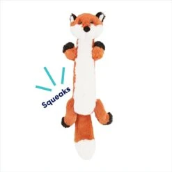 Frisco Fox Skinny Plush Squeaky Dog Toy -Dog Supplies Sale 147049 PT2. AC SS1800 V1691776572