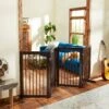 Frisco Deluxe Configurable 4-Panel Wood Dog Gate
