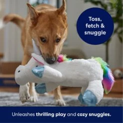 Frisco Unicorn Plush Squeaky Dog Toy -Dog Supplies Sale 174691 PT4. AC SS1800 V1695670746