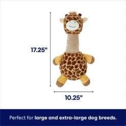 Frisco Giraffe Bobberz Plush Squeaky Dog Toy -Dog Supplies Sale 174739 PT1. AC SS1800 V1695748353