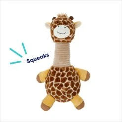 Frisco Giraffe Bobberz Plush Squeaky Dog Toy -Dog Supplies Sale 174739 PT2. AC SS1800 V1695748840