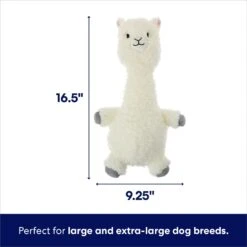 Frisco Llama Bobberz Plush Squeaky Dog Toy -Dog Supplies Sale 174741 PT1. AC SS1800 V1695671059