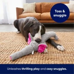 Frisco Elephant Wagazoo Plush Squeaky Dog Toy -Dog Supplies Sale 174749 PT4. AC SS1800 V1695748378