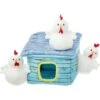 Frisco Chicken Coop Hide & Seek Puzzle Plush Squeaky Dog Toy -Dog Supplies Sale 174755 Main. AC SS1800 V1572616725