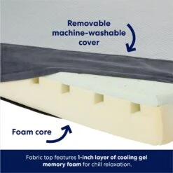 Frisco Cooling Orthopedic Pillow Dog Bed W/Removable Cover -Dog Supplies Sale 210223 PT3. AC SS1800 V1700243663