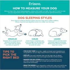 Frisco Orthopedic Rectangular Bolster Cat & Dog Bed W/Removable Cover -Dog Supplies Sale 210226 PT3. AC SS1800 V1633991559