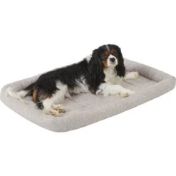 Frisco Gray Basket Weave Dog Crate Mat -Dog Supplies Sale 210233 PT2. AC SS1800 V1657656293