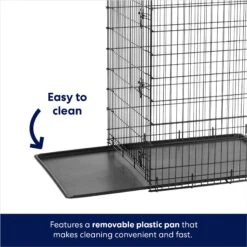 Frisco Heavy Duty Single Door Wire Dog Crate -Dog Supplies Sale 210677 PT5. AC SS1800 V1667228660