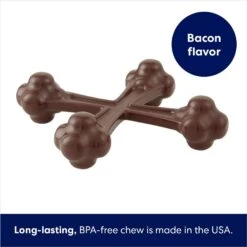 Frisco Bacon Flavor Tough Nylon Dog Chew Toy -Dog Supplies Sale 213430 PT2. AC SS1800 V1691783910
