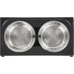 Frisco Stainless Steel Bowls With Adjustable Elevated Holder -Dog Supplies Sale 216015 PT3. AC SS1800 V1591020388