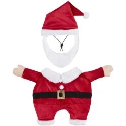Frisco Front Walking Santa Dog & Cat Costume, 1 Count -Dog Supplies Sale 228785 PT4. AC SS1800 V1600708691