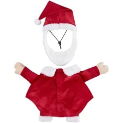 Frisco Front Walking Santa Dog & Cat Costume, 1 Count -Dog Supplies Sale 228785 PT5. AC SS1800 V1600711946