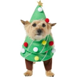 Frisco Front Walking Christmas Tree Dog & Cat Costume