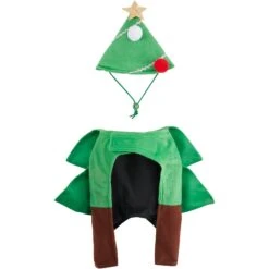 Frisco Front Walking Christmas Tree Dog & Cat Costume -Dog Supplies Sale 229164 PT5. AC SS1800 V1601090487