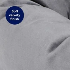 Frisco Velvet Round Bolster Dog Bed W/Removable Cover -Dog Supplies Sale 232178 PT4. AC SS1800 V1671203005