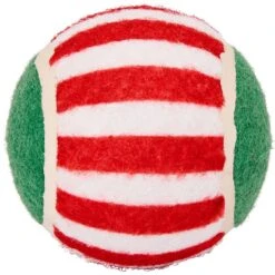 Frisco Holiday Wreath Fetch Squeaky Tennis Ball Dog Toy -Dog Supplies Sale 233189 PT2. AC SS1800 V1665759769