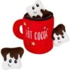 Frisco Holiday Hot Cocoa Hide & Seek Puzzle Plush Squeaky Dog Toy -Dog Supplies Sale 233259 MAIN. AC SS1800 V1694812908