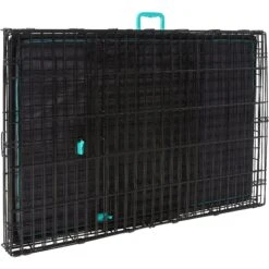 Frisco Heavy Duty Enhanced Lock Double Door Fold & Carry Wire Dog Crate & Mat Kit -Dog Supplies Sale 233736 PT7. AC SS1800 V1671718799