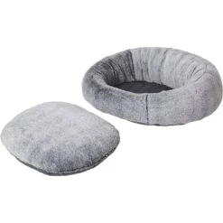 Frisco Plush Camel Back Donut Bolster Cat & Dog Bed -Dog Supplies Sale 235028 PT5. AC SS1800 V1600389402