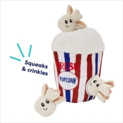 Frisco Zoomies & Chill Popcorn Hide & Seek Puzzle Plush Squeaky Dog Toy -Dog Supplies Sale 241679 PT3. AC SS1800 V1695748440