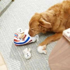 Frisco Zoomies & Chill Popcorn Hide & Seek Puzzle Plush Squeaky Dog Toy -Dog Supplies Sale 241679 PT6. AC SS1800 V1610756768