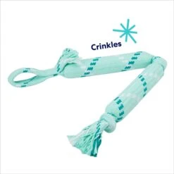 Frisco Double Fun Rope Crinkle Fetch Dog Toy -Dog Supplies Sale 242137 PT2. AC SS1800 V1695748414