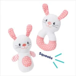 Frisco Bunny Plush Squeaky Puppy Toy -Dog Supplies Sale 245916 PT2. AC SS1800 V1695760956