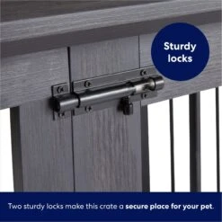 Frisco "Broadway" Dog Crate Credenza & Mat Kit -Dog Supplies Sale 255324 PT5. AC SS1800 V1667228604