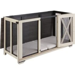Frisco "Denver" Dog Crate Credenza & Mat Kit -Dog Supplies Sale 255326 PT4. AC SS1800 V1617037347