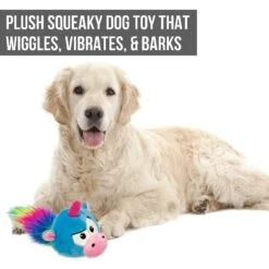 Hyper Pet Doggie Pal Unicorn Squeaky Interactive Plush Dog Toy -Dog Supplies Sale 258938 PT5. AC SS1800 V1605910032