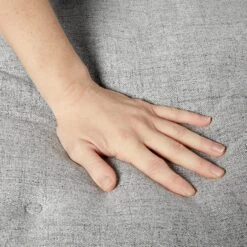 Frisco Faux Linen Corner Personalized Bolster Dog Bed W/Removable Cover, Harbour Blue, XL -Dog Supplies Sale 262161 PT6. AC SS1800 V1615570057