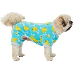 Frisco Dog & Cat Cozy Plush Fleece PJs, Rubber Ducky -Dog Supplies Sale 268465 PT2. AC SS1800 V1637726847