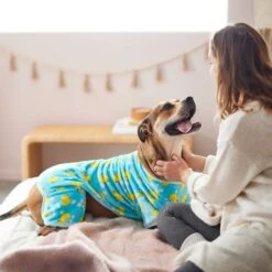 Frisco Dog & Cat Cozy Plush Fleece PJs, Rubber Ducky -Dog Supplies Sale 268465 PT5. AC SS1800 V1637690846