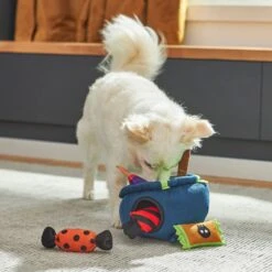 Frisco Halloween Candy Cauldron Hide & Seek Puzzle Plush Squeaky Dog Toy -Dog Supplies Sale 270490 PT3. AC SS1800 V1689878557