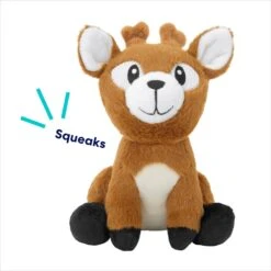 Frisco Camping Deer Plush Squeaky Dog Toy -Dog Supplies Sale 270997 PT2. AC SS1800 V1686579627