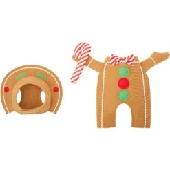 Frisco Front Walking Gingerbread Dog & Cat Costume -Dog Supplies Sale 276156 PT4. AC SS1800 V1631569278