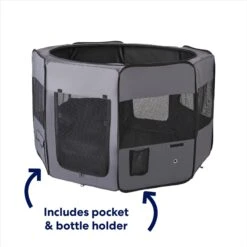 Frisco Soft-Sided Dog, Cat & Small Pet Exercise Playpen -Dog Supplies Sale 277929 PT3. AC SS1800 V1667227657