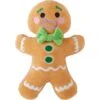 Frisco Holiday Naughty Or Nice Gingerbread Man Reversible Plush Squeaky Dog Toy -Dog Supplies Sale 287217 MAIN. AC SS1800 V1694813782