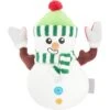 Frisco Holiday Naughty Or Nice Snowman Reversible Plush Squeaky Dog Toy -Dog Supplies Sale 287219 MAIN. AC SS1800 V1632774892