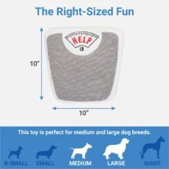 Frisco Scale Plush Squeaky Dog Toy -Dog Supplies Sale 288911 PT1. AC SS1800 V1640722655