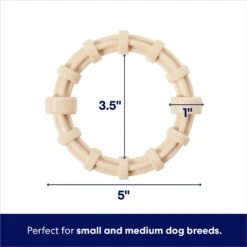 Frisco Ring Tough Nylon Chew Dog Toy, Chicken Flavor -Dog Supplies Sale 290533 PT1. AC SS1800 V1695760934