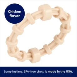 Frisco Ring Tough Nylon Chew Dog Toy, Chicken Flavor -Dog Supplies Sale 290533 PT2. AC SS1800 V1695760929